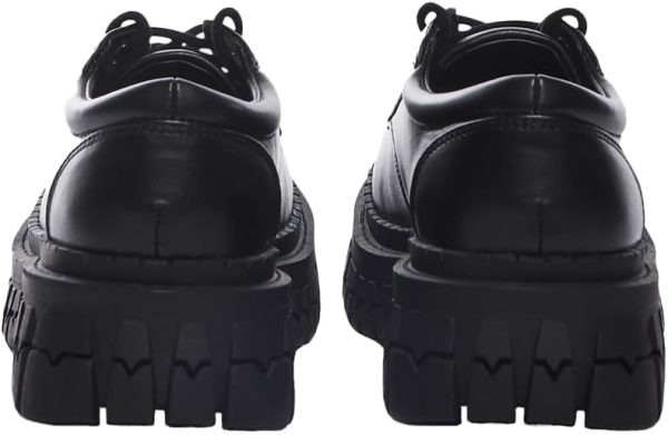 Dolls Kill Teen Craft Oxford Shoes by Delia's, Vegan Leather Lace-Up Chunky Platform Shoes - Image 2