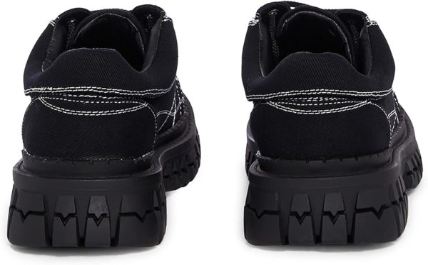 Dolls Kill Teen Craft Oxford Shoes by Delia's, Vegan Leather Lace-Up Chunky Platform Shoes - Image 13