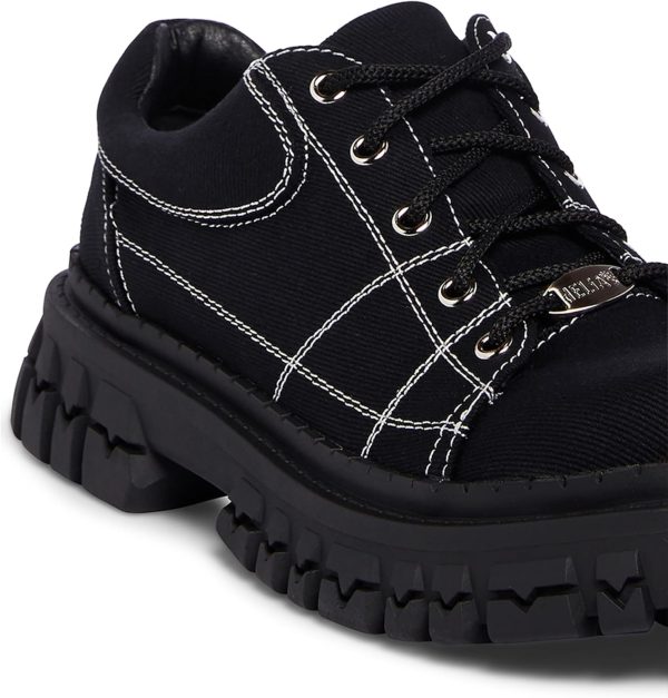 Dolls Kill Teen Craft Oxford Shoes by Delia's, Vegan Leather Lace-Up Chunky Platform Shoes - Image 15