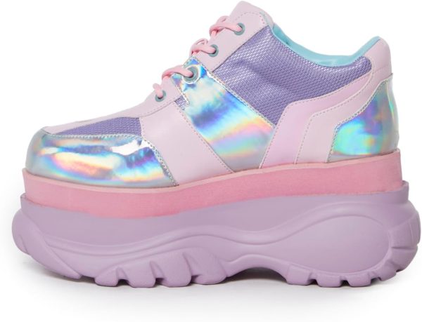 Dolls Kill Exclusive Fairywalker Platform Sneakers by Sugar Thrillz – Chunky Platform Sneakers for Playful Fashion - Image 3
