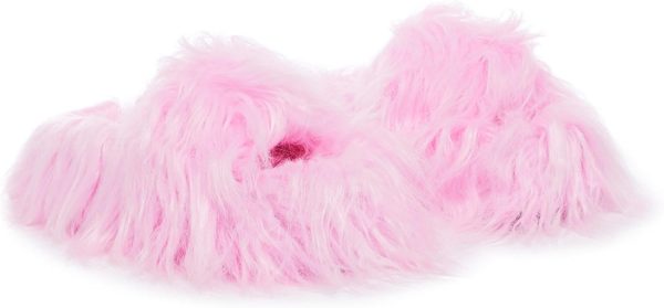 Dolls Kill Case Of The Grumpies Fuzzy Slides by Delia's - Faux Fur Slip-On With Rubber Soles, Perfect for Your Comfort - Image 20